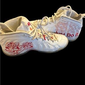 Nike Little Posite One GS Thank You Plastic Bag CN5268-100 Size 6y